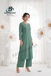 Rainbow Vol 3 By Sankheswer Vertican Plain Kurti With Bottom